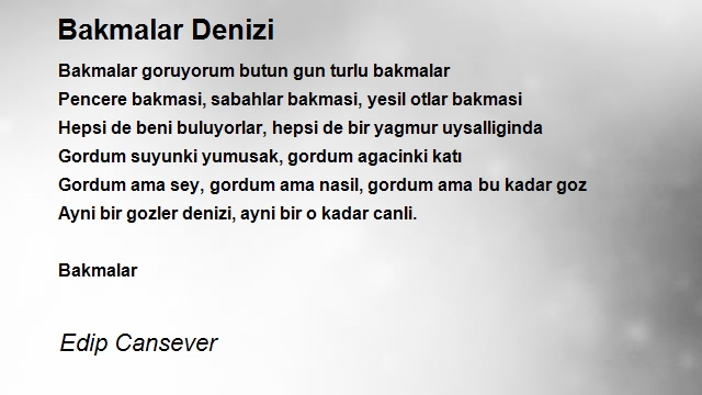 Edip Cansever