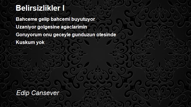 Edip Cansever