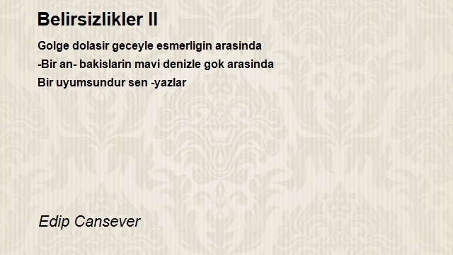 Edip Cansever