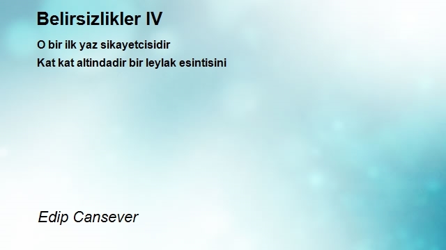 Edip Cansever