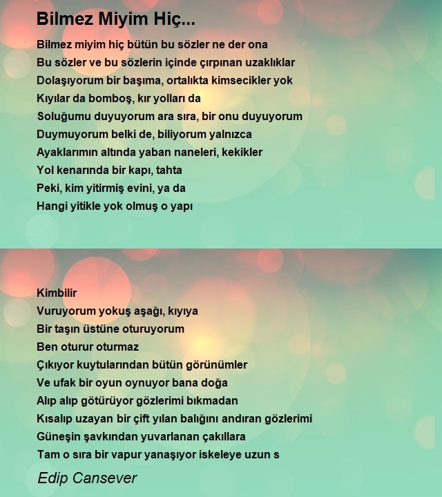 Edip Cansever