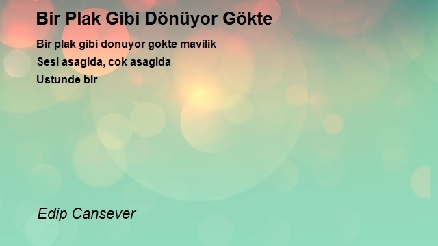 Edip Cansever