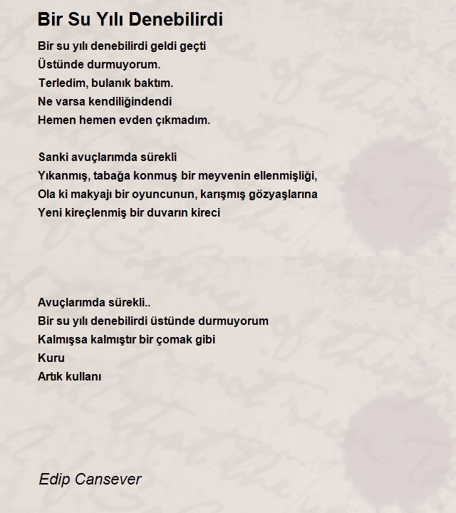 Edip Cansever