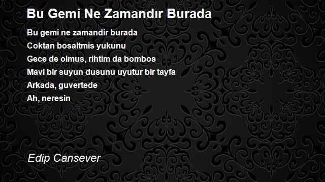 Edip Cansever