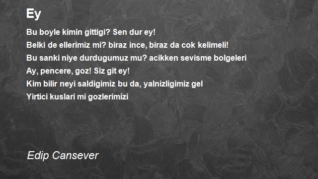 Edip Cansever