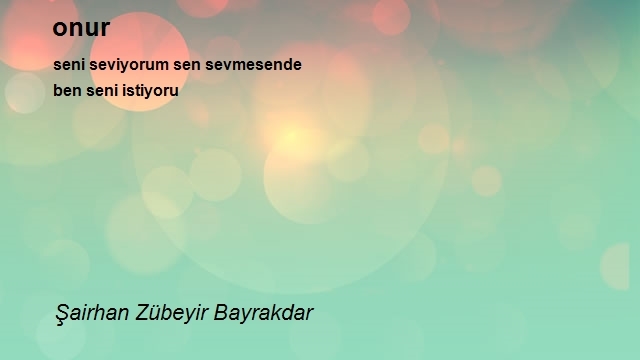 Şairhan Zübeyir Bayrakdar