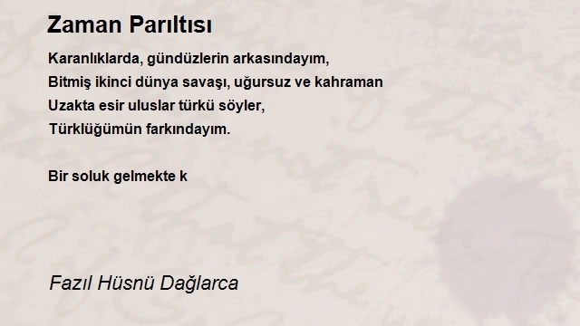 Fazıl Hüsnü Dağlarca