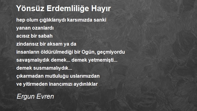 Ergun Evren