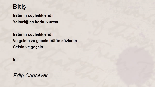 Edip Cansever