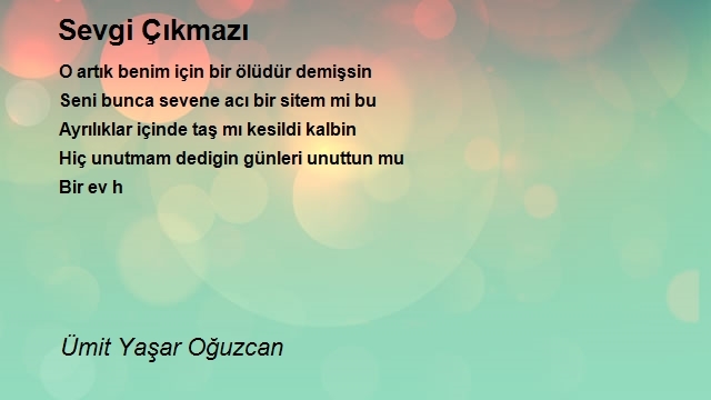 Ümit Yaşar Oğuzcan