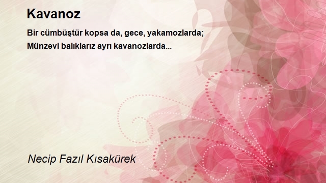 Necip Fazıl Kısakürek