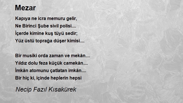 Necip Fazıl Kısakürek