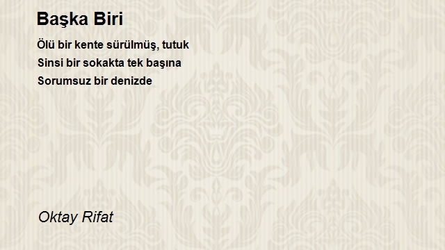 Oktay Rifat