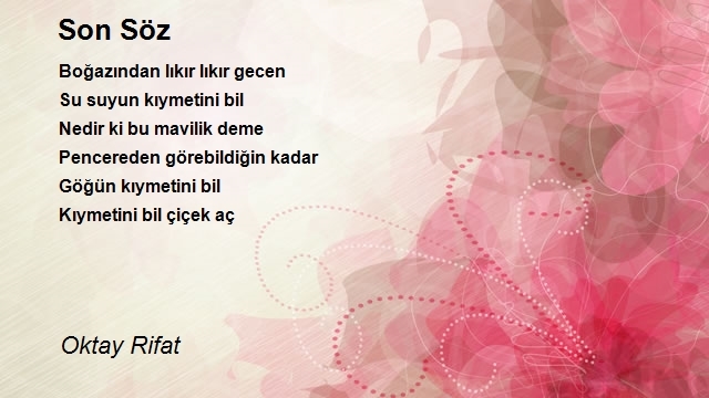 Oktay Rifat