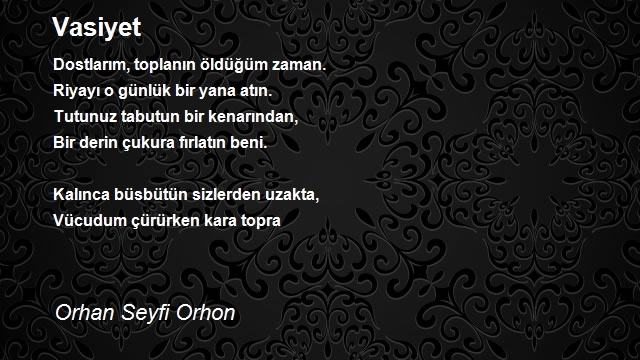 Orhan Seyfi Orhon