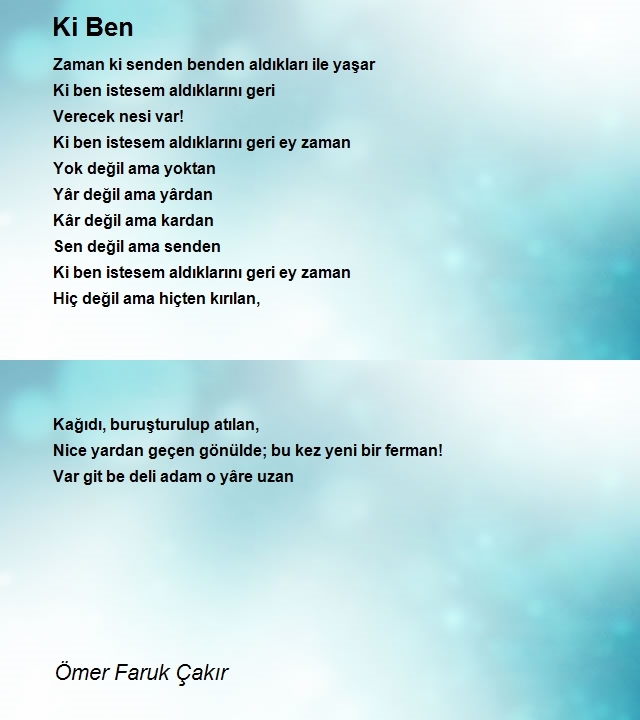 Ömer Faruk Çakır