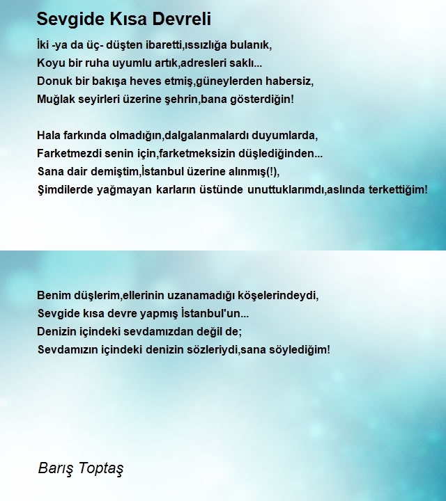 Barış Toptaş