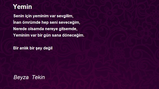 Beyza Tekin