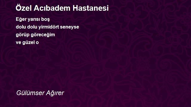 Gülümser Ağırer