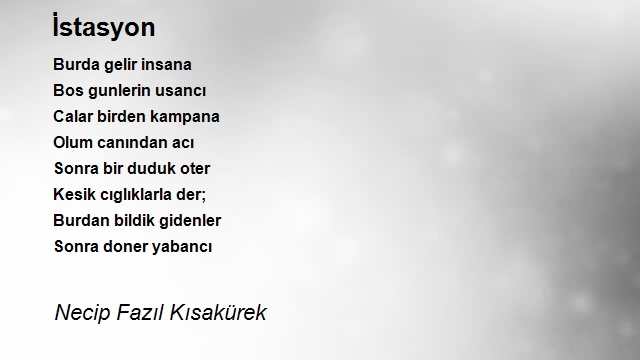 Necip Fazıl Kısakürek