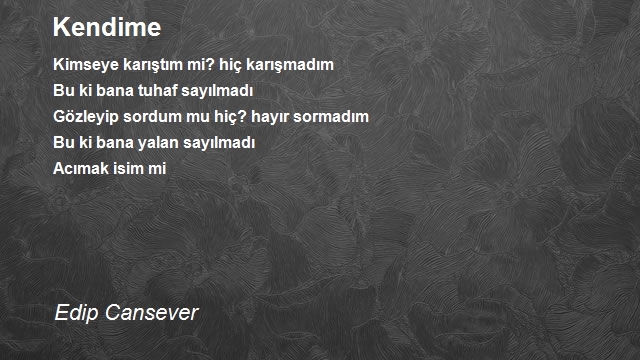 Edip Cansever