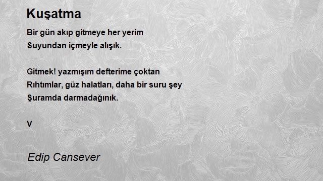 Edip Cansever