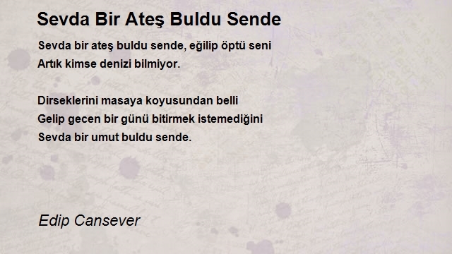 Edip Cansever