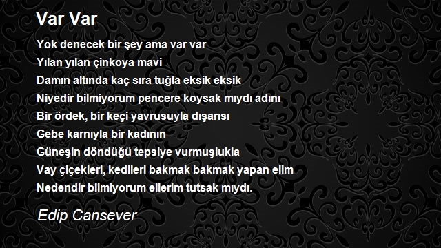 Edip Cansever