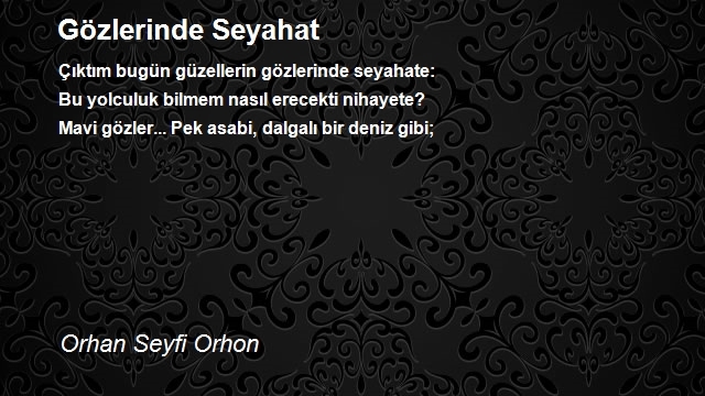 Orhan Seyfi Orhon