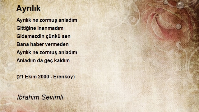 İbrahim Sevimli