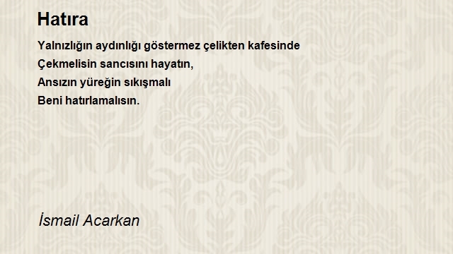 İsmail Acarkan