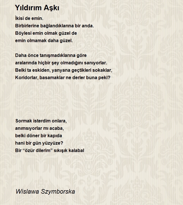 Wislawa Szymborska