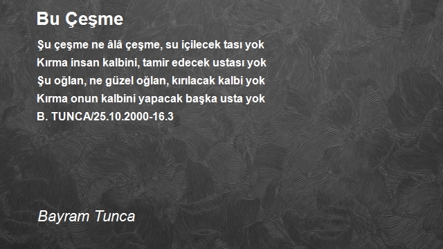 Bayram Tunca