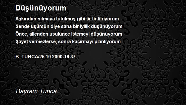 Bayram Tunca