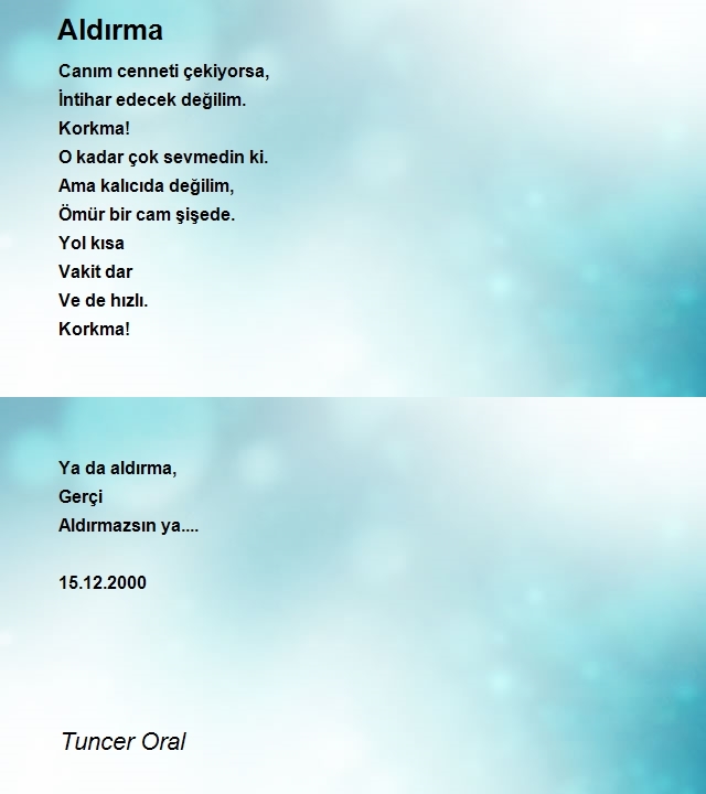 Tuncer Oral