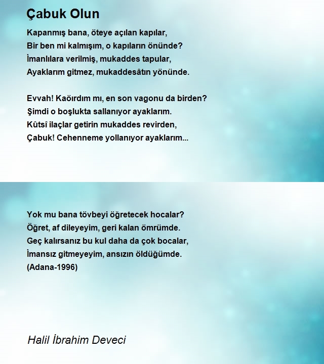 Halil İbrahim Deveci