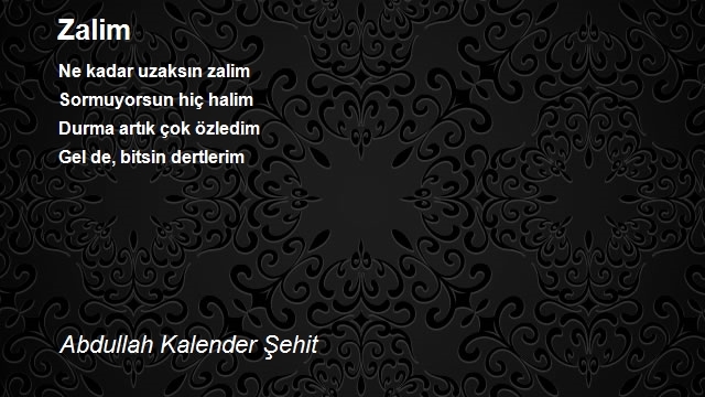 Abdullah Kalender Şehit