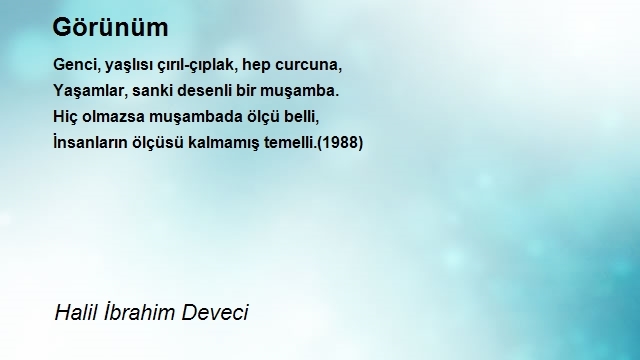 Halil İbrahim Deveci