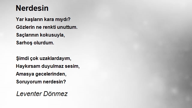 Leventer Dönmez