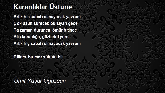 Ümit Yaşar Oğuzcan