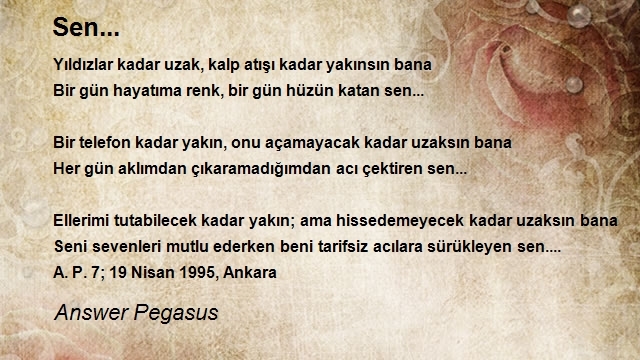 Answer Pegasus