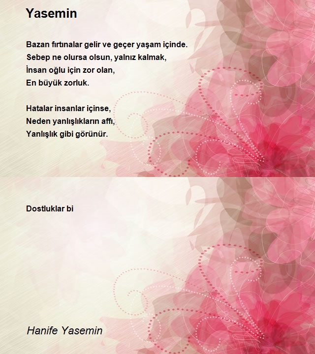 Hanife Yasemin