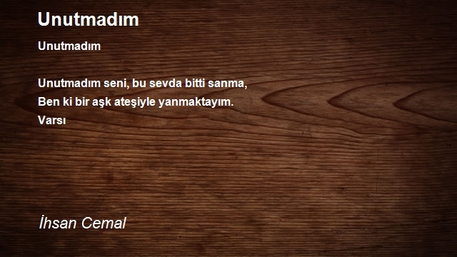 İhsan Cemal