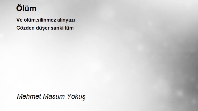 Mehmet Masum Yokuş