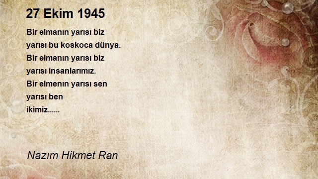 Nazım Hikmet Ran