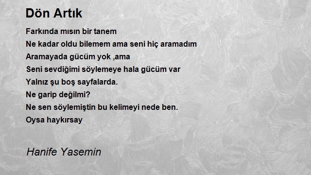 Hanife Yasemin