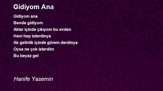 Hanife Yasemin