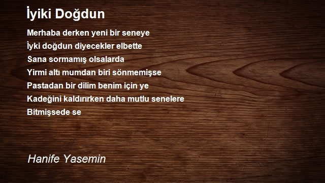 Hanife Yasemin