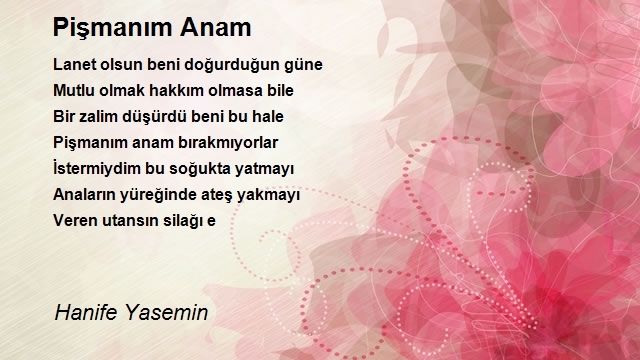 Hanife Yasemin