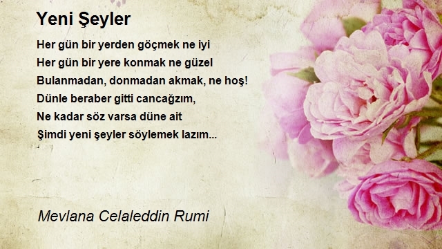 Mevlana Celaleddin Rumi